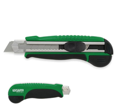 Нож канцелярский выдвижной 18 мм TOPTUL SCAC1817