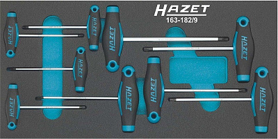 Набор отверток Torx Hazet 163-182/9