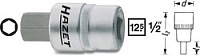 Головка с шестигранной вставкой 1/2" - 8 мм HAZET 986-8