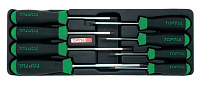 Набор отверток TORX T9-T40 с отверстием в ложементе 8 пр TOPTUL  GAAT0807